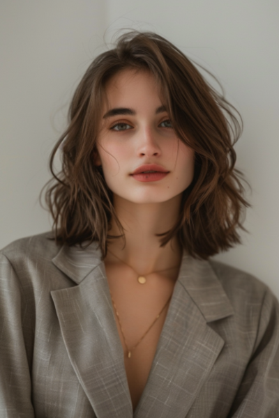 Classic Medium-Length Layered Cuts in Medium-Length Layered Haircuts for a versatile, timeless look.