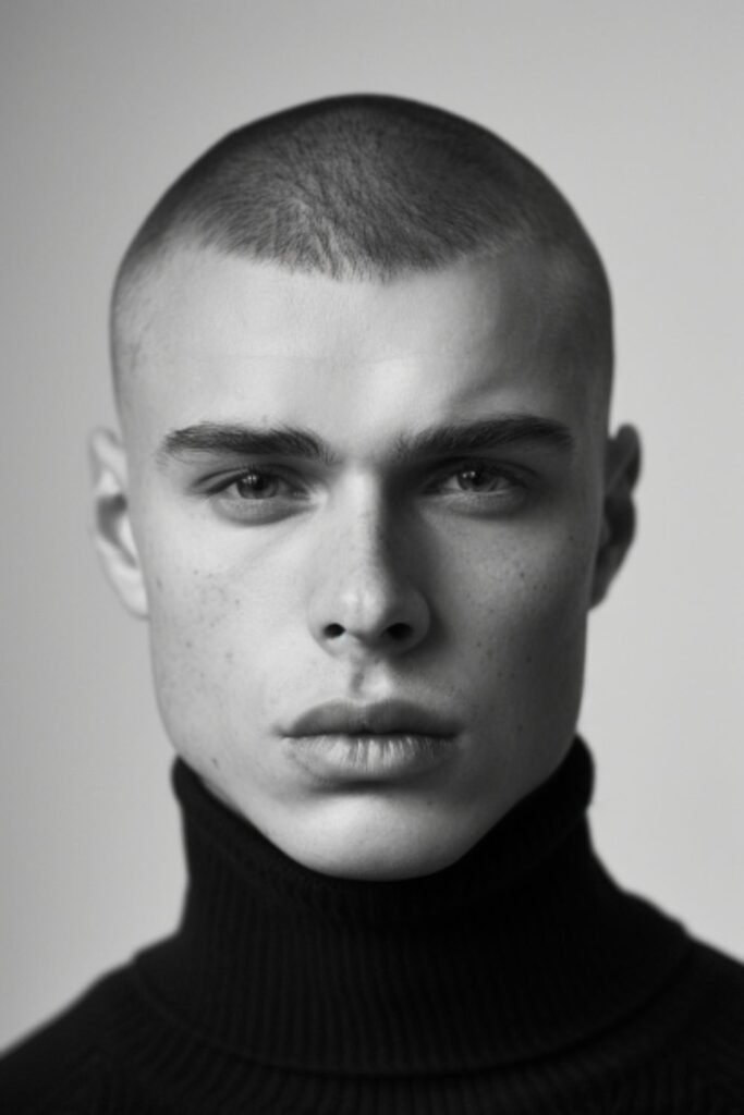 Buzz Cut in Short Haircuts for Men for a timeless, low-maintenance look.